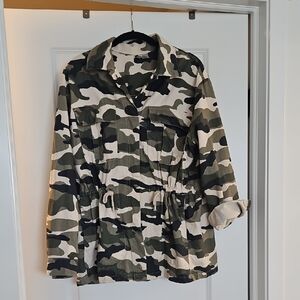 H&M Camouflage Utility Jacket